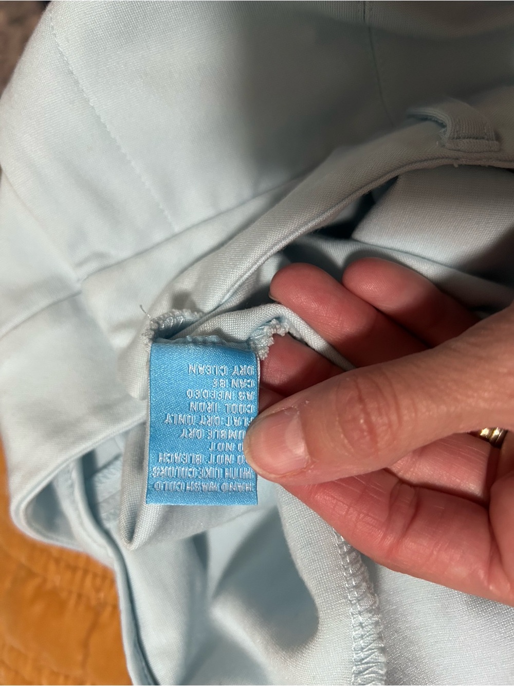 J. McLaughlin Light Blue Straight-Leg Dress Pants - Picture 5 of 5